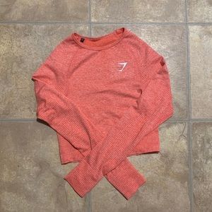 ** SOLD 🚫🚫Gym shark seamless coral long sleeve